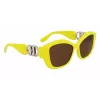 KARL LAGERFELD KL6102S-703 Okulary przeciwsłoneczne damskie kocie oko czarne szary gradient 56mm