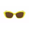 KARL LAGERFELD KL6102S-703 Okulary przeciwsłoneczne damskie kocie oko czarne szary gradient 56mm