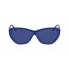 KARL LAGERFELD KL6103S-407 Okulary przeciwsłoneczne damskie motylkowe Havana 58mm