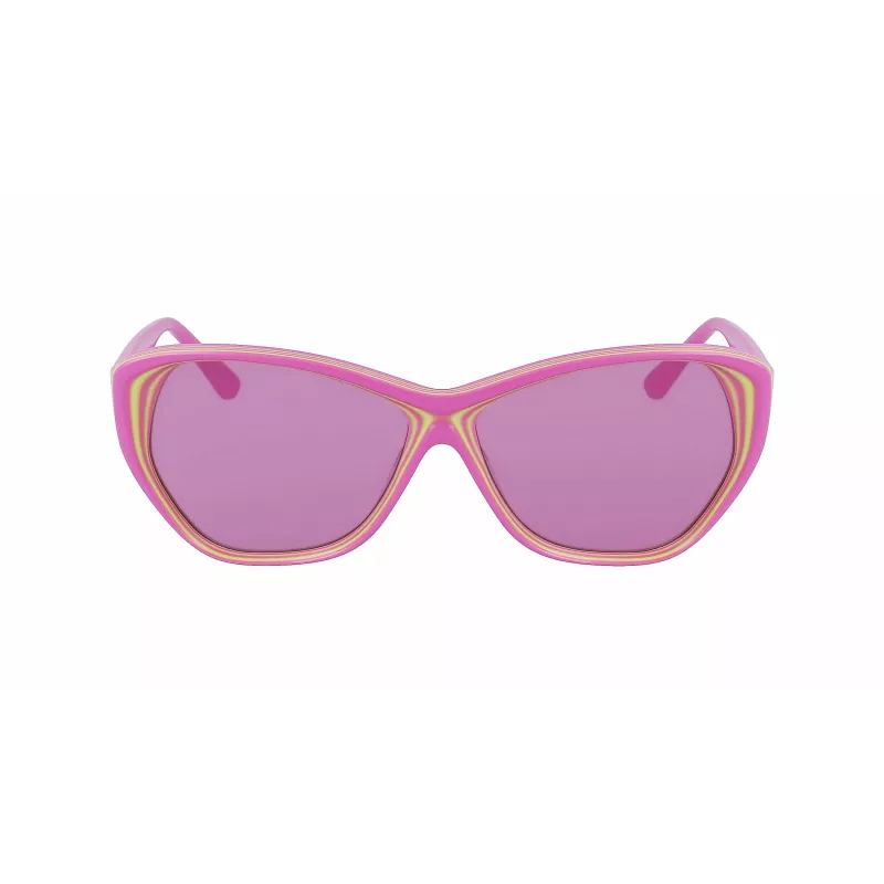 KARL LAGERFELD KL6103S-664 Okulary przeciwsłoneczne damskie Brąz Havana 58mm