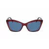KARL LAGERFELD KL6105S-604 Okulary przeciwsłoneczne damskie kocie oko Havana brązowy gradient 54mm