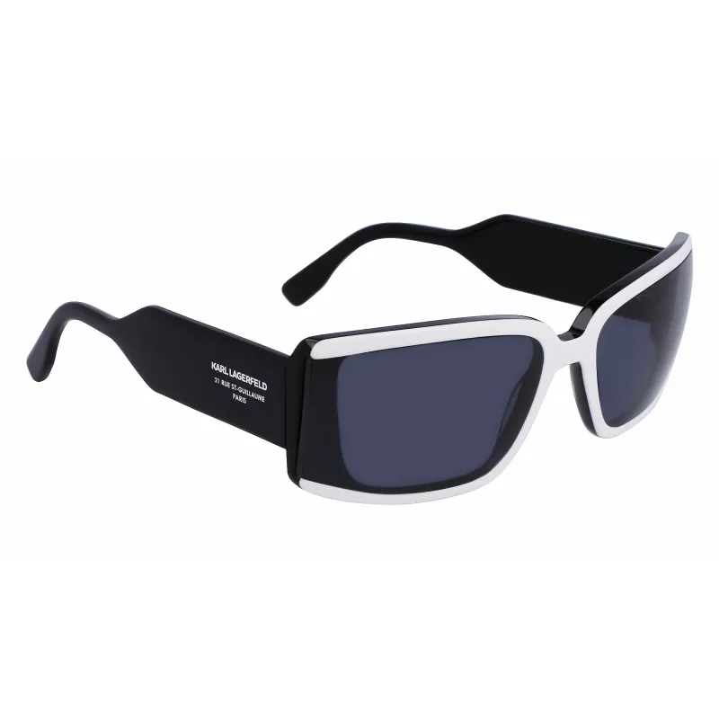 KARL LAGERFELD KL6106S-6 Okulary przeciwsłoneczne unisex 64/19/135 mm Czarny Szary
