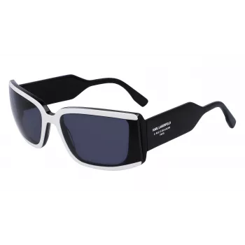 KARL LAGERFELD KL6106S-6 Okulary przeciwsłoneczne unisex 64/19/135 mm Czarny Szary