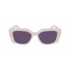 Okulary przeciwsłoneczne KARL LAGERFELD KL6125S-280 dla kobiet, oprawka z acetatu w kolorze Havana/Tortoise, soczewki brązowe gradientowe 52mm