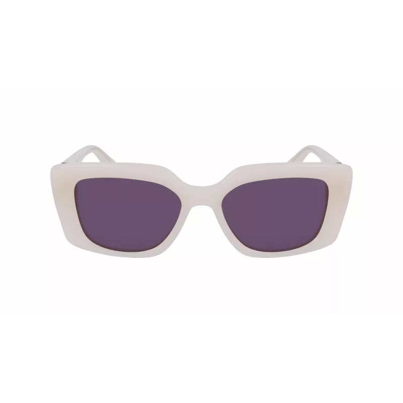 Okulary przeciwsłoneczne KARL LAGERFELD KL6125S-280 dla kobiet, oprawka z acetatu w kolorze Havana/Tortoise, soczewki brązowe gradientowe 52mm