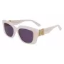 Okulary przeciwsłoneczne KARL LAGERFELD KL6125S-280 dla kobiet, oprawka z acetatu w kolorze Havana/Tortoise, soczewki brązowe gradientowe 52mm