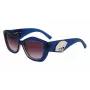 Okulary przeciwsłoneczne damskie KARL LAGERFELD KL6127S521842 - czarna oprawka, szare gradientowe szkła, 52 mm