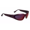 KARL LAGERFELD KL6128S-606 Unisex Okulary Przeciwsłoneczne Havana Brąz Acetat 69mm