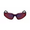 KARL LAGERFELD KL6128S-606 Unisex Okulary Przeciwsłoneczne Havana Brąz Acetat 69mm