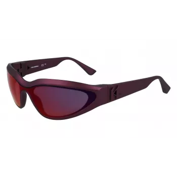 KARL LAGERFELD KL6128S-606 Unisex Okulary Przeciwsłoneczne Havana Brąz Acetat 69mm