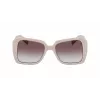 KARL LAGERFELD KL6140S531710 Damskie okulary przeciwsłoneczne prostokątne Czarny/Szary 53mm