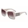KARL LAGERFELD KL6140S531710 Damskie okulary przeciwsłoneczne prostokątne Czarny/Szary 53mm