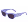 KARL LAGERFELD KL6141S522154 Damskie okulary przeciwsłoneczne kocie oko - czarna oprawka acetatowa, szare soczewki gradientowe, 52 mm