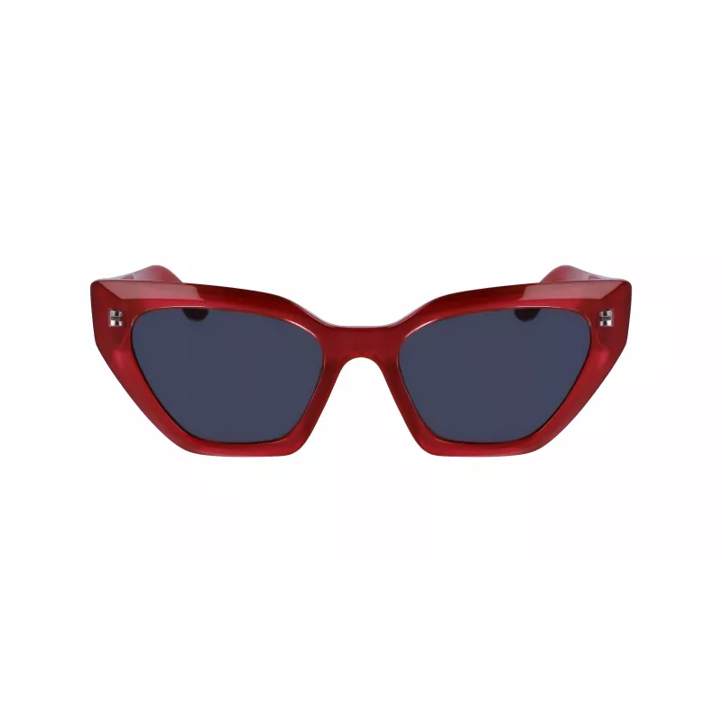 KARL LAGERFELD KL6145S-600 Okulary przeciwsłoneczne damskie kocie oko Havana brązowy gradient 54mm