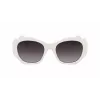 KARL LAGERFELD KL6146S-105 Okulary przeciwsłoneczne damskie Havana Acetate Square Frame Brązowe soczewki gradientowe 54mm