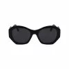 Okulary przeciwsłoneczne KARL LAGERFELD KL6146SN-1 dla kobiet - kwadratowa oprawka kocie oko z acetatu - ochrona UV400 - soczewki 54mm