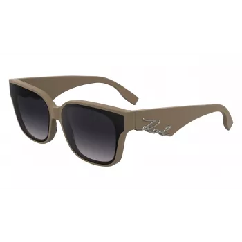 KARL LAGERFELD KL6161S-272 Okulary przeciwsłoneczne damskie Havana Acetate Brązowy Gradient 63mm
