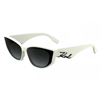 KARL LAGERFELD KL6162S-105 Okulary przeciwsłoneczne damskie Havana Acetate Brązowy Gradient 64mm