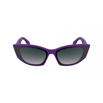 KARL LAGERFELD KL6162S-541 Okulary przeciwsłoneczne damskie Havana Brązowy Gradient 64mm