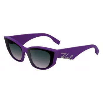KARL LAGERFELD KL6162S-541 Okulary przeciwsłoneczne damskie Havana Brązowy Gradient 64mm