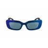 KARL LAGERFELD KL6164S-400 Okulary przeciwsłoneczne damskie kocie oko przezroczysty niebieski szary gradient 50 mm
