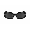 KARL LAGERFELD KL6167S-001 Okulary przeciwsłoneczne damskie czarno-szare 53mm