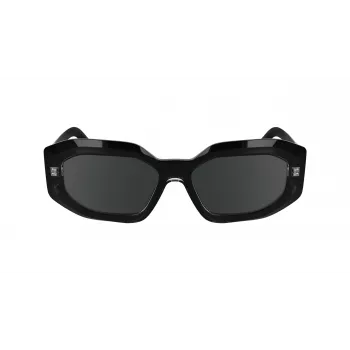 KARL LAGERFELD KL6167S-001 Okulary przeciwsłoneczne damskie czarno-szare 53mm