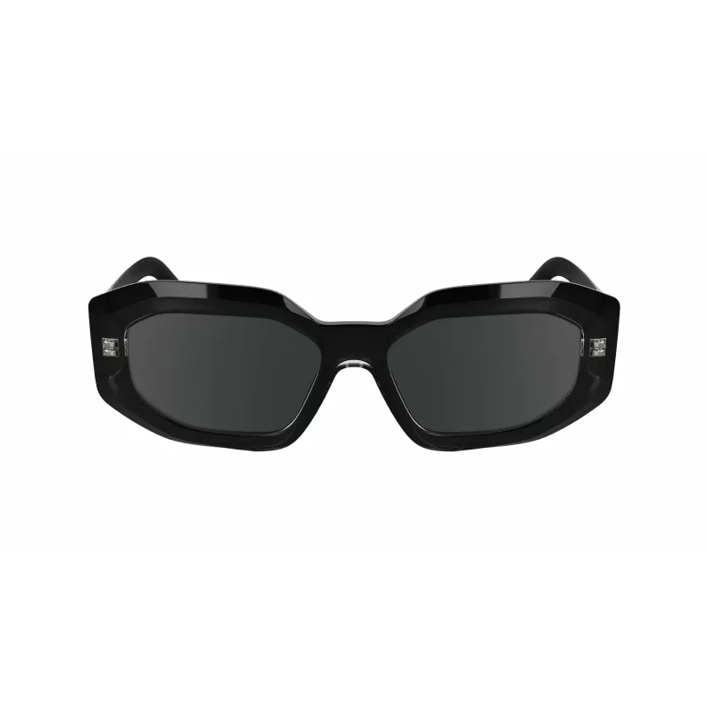 KARL LAGERFELD KL6167S-001 Okulary przeciwsłoneczne damskie czarno-szare 53mm