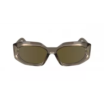 KARL LAGERFELD KL6167S-278 Damskie okulary przeciwsłoneczne Cat Eye Havana Brązowy Gradient 53mm