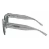 KARL LAGERFELD KL6181S551900 Damskie okulary przeciwsłoneczne Cat Eye Czarny Szary Gradient 55/19/140 mm