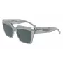 KARL LAGERFELD KL6181S551900 Damskie okulary przeciwsłoneczne Cat Eye Czarny Szary Gradient 55/19/140 mm