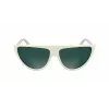 KARL LAGERFELD KL6185S591410 Damskie okulary przeciwsłoneczne motylkowe czarno-szare 59mm