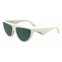 KARL LAGERFELD KL6185S591410 Damskie okulary przeciwsłoneczne motylkowe czarno-szare 59mm