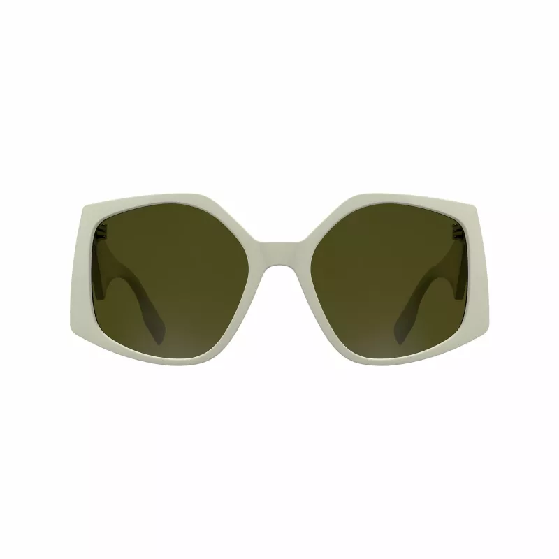 KARL LAGERFELD KL6208S-105 Okulary przeciwsłoneczne damskie - czarna oprawka acetatowa, szare soczewki poliwęglanowe, 55mm
