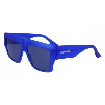 KARL LAGERFELD KLJ6148S-433 Okulary przeciwsłoneczne unisex Oprawka Havana Acetate Brązowe soczewki gradientowe 57mm