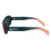 KARL LAGERFELD KLJ6200S Okulary przeciwsłoneczne Unisex - Czarna oprawka, szare szkła 57mm