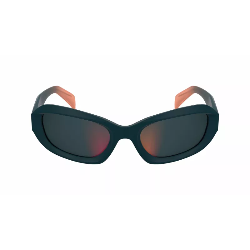 KARL LAGERFELD KLJ6200S Okulary przeciwsłoneczne Unisex - Czarna oprawka, szare szkła 57mm