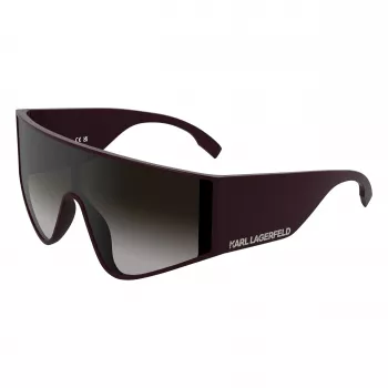 Karl Lagerfeld unisex okulary przeciwsłoneczne kwadratowe KL6209S-601 czarne/szare 65-19-140