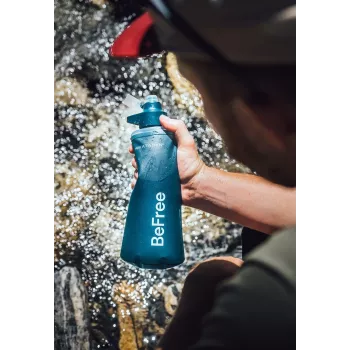 Katadyn BeFree Filter AC 1.0L butelka filtrująca woda łupkowy niebieski