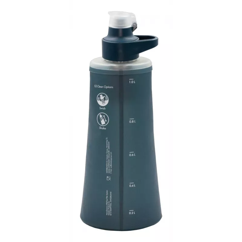 Katadyn BeFree Filter AC 1.0L butelka filtrująca woda łupkowy niebieski
