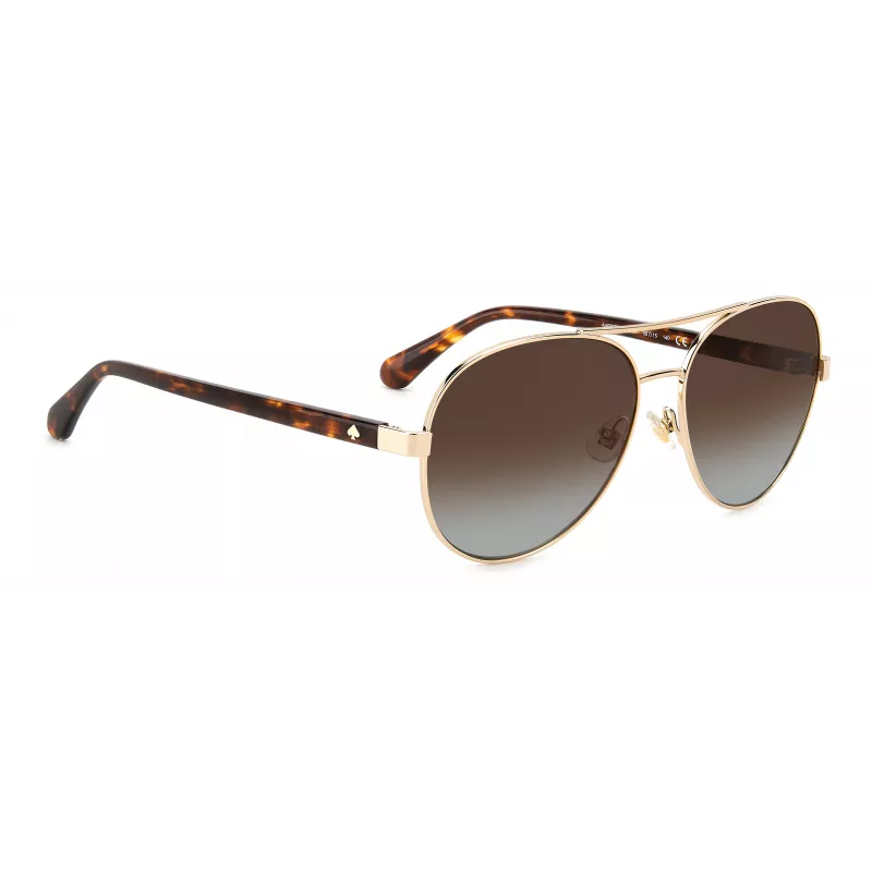 KATE SPADE Averie Damskie Okulary Przeciwsłoneczne Motylkowe AVERIES06JF8L 58/17/140 mm