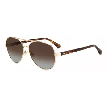 KATE SPADE Averie Damskie Okulary Przeciwsłoneczne Motylkowe AVERIES06JF8L 58/17/140 mm