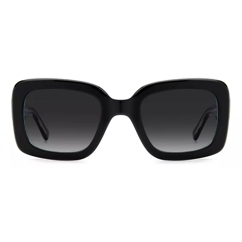 KATE SPADE Bellamy Damskie Okulary Przeciwsłoneczne - Oprawka Dark Havana, Soczewki Brązowy Gradient - 52mm