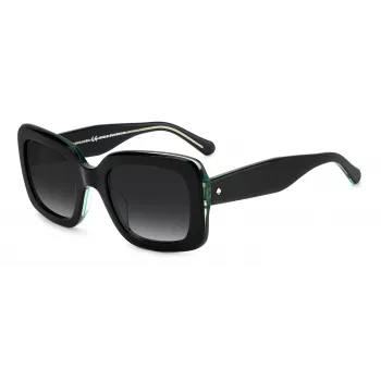 KATE SPADE Bellamy Damskie Okulary Przeciwsłoneczne - Oprawka Dark Havana, Soczewki Brązowy Gradient - 52mm