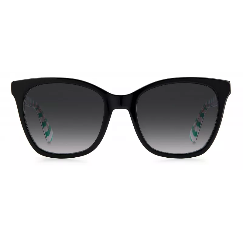 KATE SPADE DESIS807F59O Okulary przeciwsłoneczne damskie Havana oprawka acetatowa brązowe soczewki gradientowe 55/17/140 mm