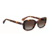 KATE SPADE Dionna Damskie Okulary Przeciwsłoneczne S06JF2L Havana Acetate Brązowy Gradient 52mm