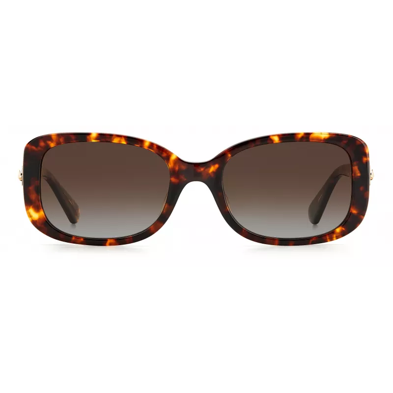 KATE SPADE Dionna Damskie Okulary Przeciwsłoneczne S06JF2L Havana Acetate Brązowy Gradient 52mm