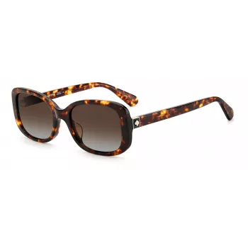 KATE SPADE Dionna Damskie Okulary Przeciwsłoneczne S06JF2L Havana Acetate Brązowy Gradient 52mm