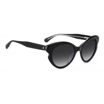Okulary przeciwsłoneczne Kate Spade Elina dla kobiet - Havana/Acetate - Soczewki 53mm - Ochrona UV400