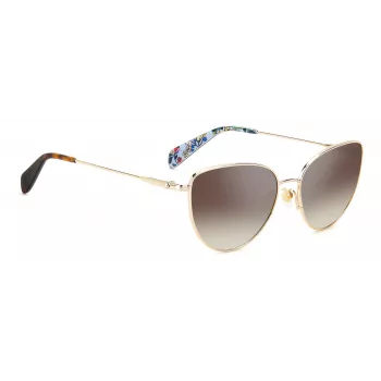 Kate Spade Hailey Damskie Okulary Przeciwsłoneczne Havana Brązowy Gradient 55mm